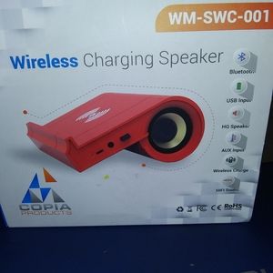 Wireless Smartphone Charging Speaker
